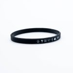 Adult Black Wristbands