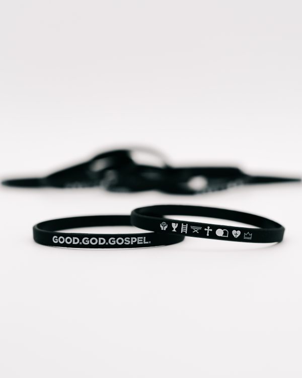Adult Black Wristbands