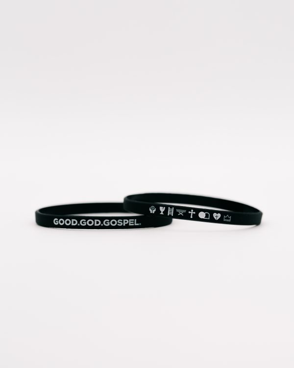 Adult Black Wristbands
